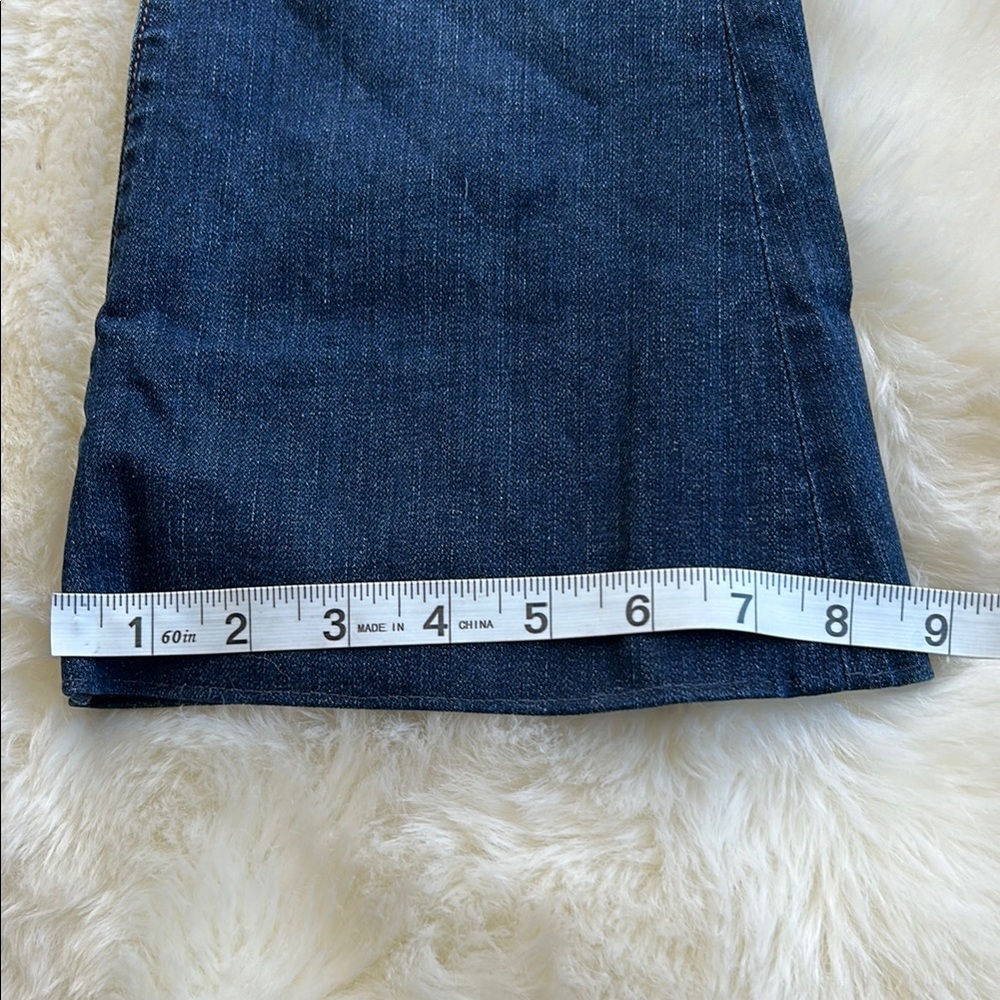 J Brand Size 25 Blue Flare Wide Leg Jeans - Picture 8 of 9